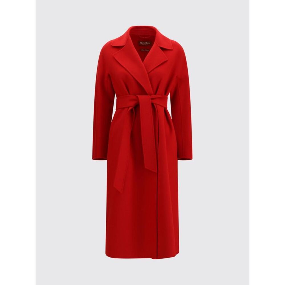 Max Mara Studio Coat Woman Red